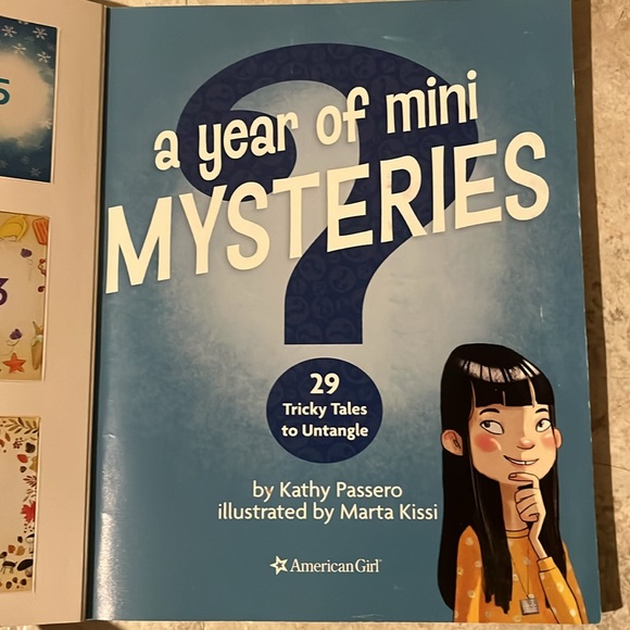 American Girl. A Year of Mini Mysteries book. - Picture 6 of 16